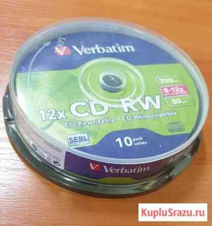 Болванка CD-RW 10 шт Санкт-Петербург