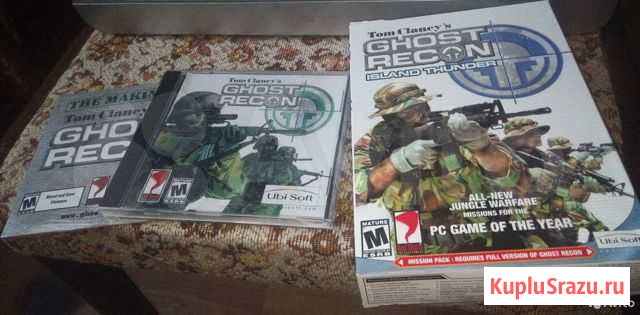 Ghost Recon 1 лицензия коробочное издание оригинал Северодвинск - изображение 1