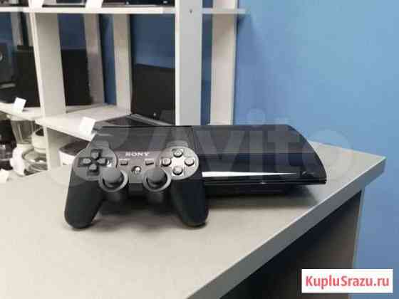 Sony PS3 super slim 500gb прошитая/34 игры Киров