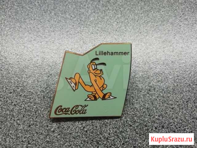 Значок Coca - Cola/Disney/Lillehammer Северск - изображение 1