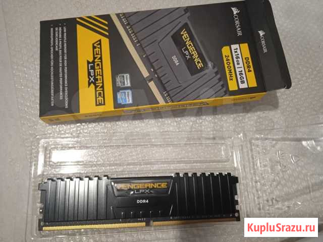 Corsair Vengeance LPX DDR4 16 Gb 2400 MHz Казань - изображение 1