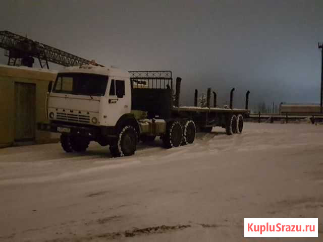 Продам тегач камаз 6*6 сцепку Пурпе - изображение 1