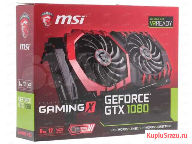 Видеокарта gtx 1080 MSI Gaming 8gb Калининград - изображение 1