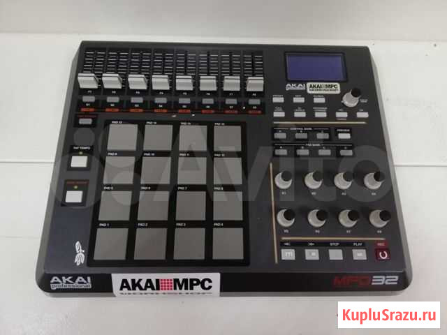Akai PRO MPD32 midi-контроллер на гарантии Магнитогорск - изображение 1
