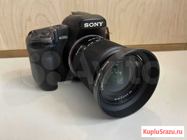 Зеркальный фотоаппарат Sony Alpha dslr-A350 Кыштым - изображение 1
