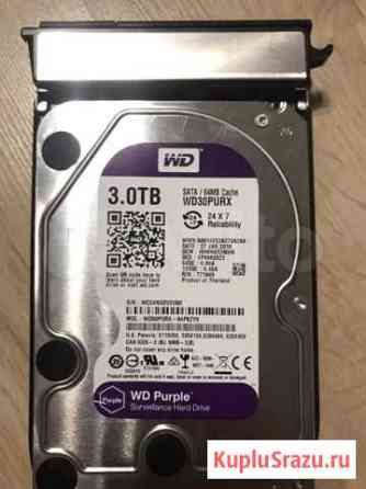 Жесткий диск wd purple 3tb Мурино