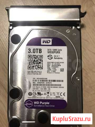Жесткий диск wd purple 3tb Мурино - изображение 1