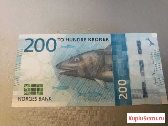 Норвегия 200 крон (пресс) Ростов-на-Дону - изображение 1