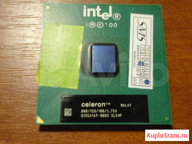 Процессор intel celeron 800/128/100/1.75V Ставрополь - изображение 1