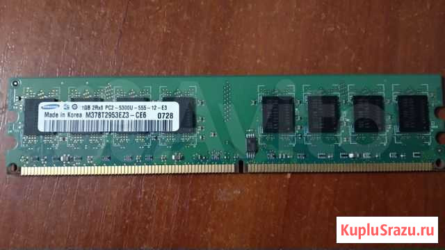 Оперативная память samsung DDR2 m378t2953ez3-ce6 Санкт-Петербург - изображение 1