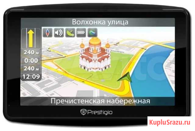 Навигатор 7” с блютус и TV Prestigio 7900 Калининград - изображение 1