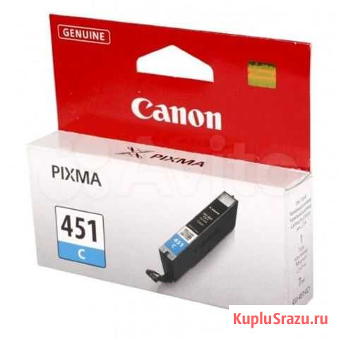Оригинальные картриджи Canon Pixma 451 Мегион - изображение 1