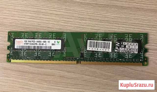 Оперативная память hynix DDR2 1gb Саратов - изображение 1