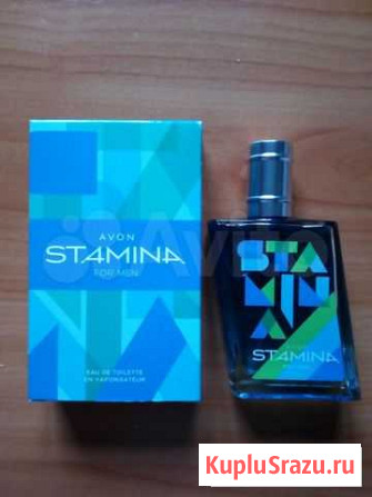 Мужская туалетная вода Avon Stamina 75мл Пермь - изображение 1