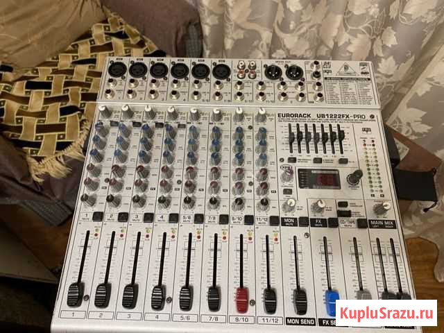 Микшер Behringer UB 1222 Fx PRO,europowerpmp 1280s Губкин - изображение 1