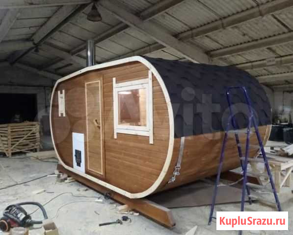 Бани-бочки и квадро бани, от производителя Новороссийск - изображение 1