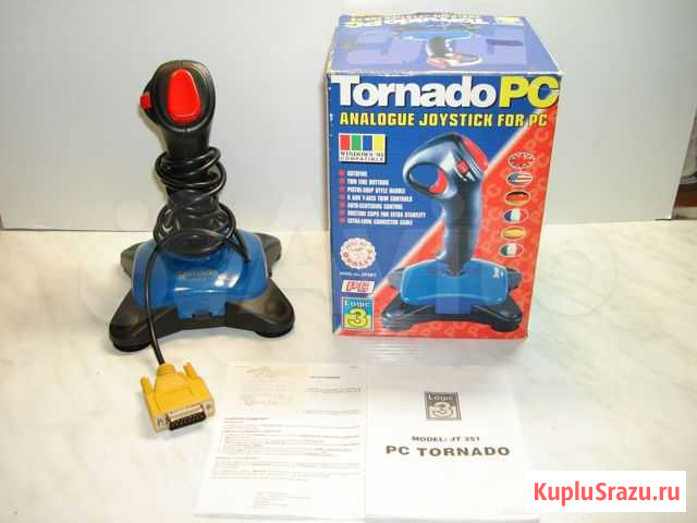 Джойстик Logic 3 Tornado JT251.Педали Genius Twin Видное - изображение 1