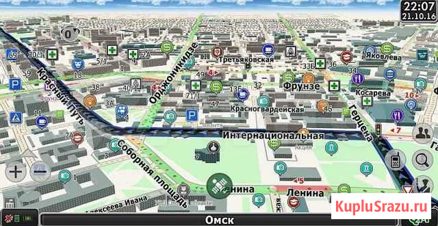Навигационная программа Ситигид-Омск для такси Омск - изображение 1