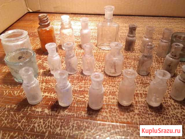 Старинные пузырьки, бутылки, четверти и тд Орехово-Зуево - изображение 1