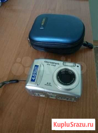 Olympus fe-100 с чехлом и флешкой Старый Оскол - изображение 1