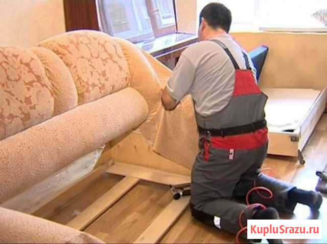 Перетяжка мягкой мебели Калининград - изображение 1
