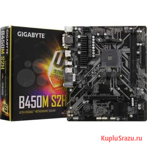 Ryzen 5 2600 + Gigabyte B450M-S2H + DDR4 8GB + Барабинск - изображение 1