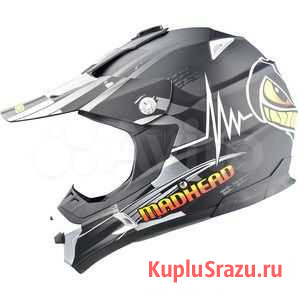 Кроссовый шлем мото мотоцикл мотоэкипировка Симферополь - изображение 1