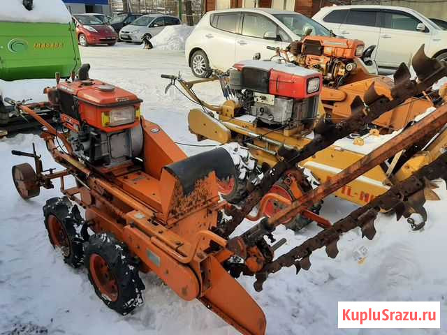 Японский самоходный траншеекопатель kubota F40m Кемерово - изображение 1