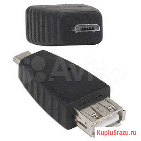 Переходник micro USB папа на USB мама Красноярск - изображение 1