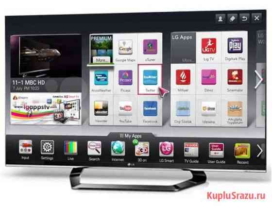 Телевизор LG 42 LM 620 t (107см) Smart,3d Челябинск