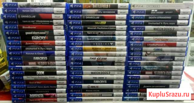 Игры для Sony PS4 Январь 2021 Томск - изображение 1