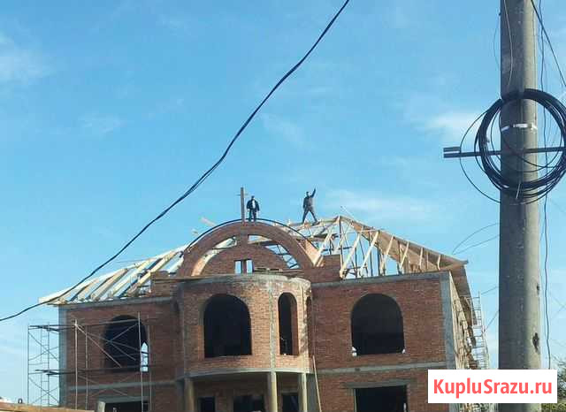 Делаем кладку любого кирпича делаем крышу строим д Гудермес - изображение 1