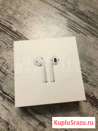 Airpods 2 оригинал новые Луховицы - изображение 1