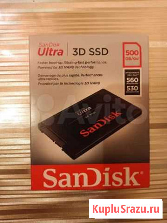 SSD 500gb Sandisk Калуга - изображение 1