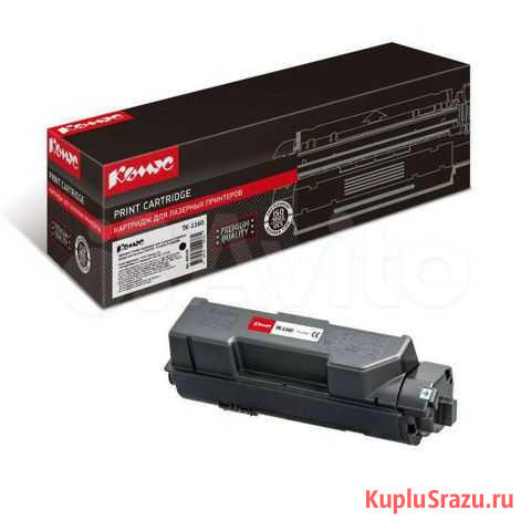Картридж лазерный Комус TK-1160 для Kyocera совмес Ростов-на-Дону - изображение 1