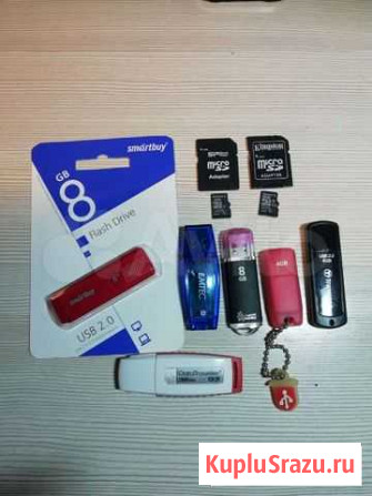 USB флешка + карта памяти Micro Рыбинск - изображение 1