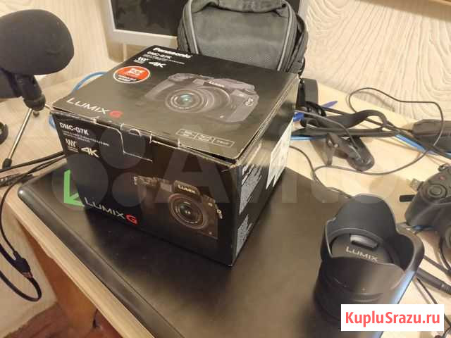Фотоаппарат Lumix Dmc-g7k 4k Казань - изображение 1