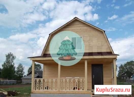 Сруб дома Луга - изображение 1