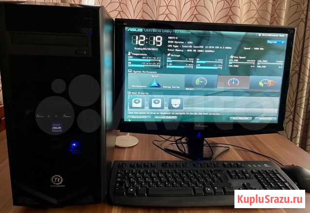 Системный блок + монитор ViewSonic 24 Челябинск - изображение 1