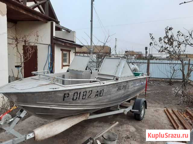 Windboat-47DC с мотором honda 50 Ильинка - изображение 1
