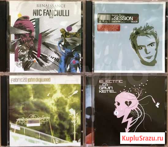 CD Digweed, Howells, Fanciulli, Moor, Holden и др Омск - изображение 1
