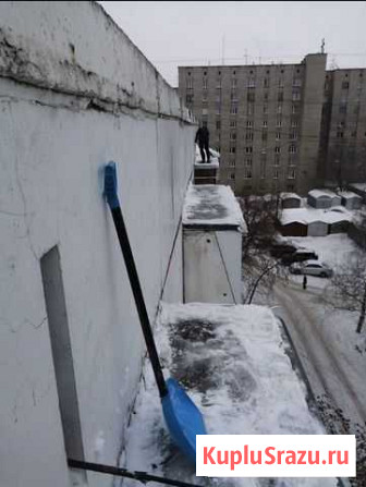 Уборка снега и сосулек с крыш Барнаул - изображение 1