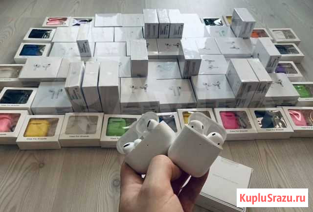 AirPods Pro и AirPods 2-отличное качество Подарок Астрахань - изображение 1