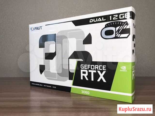 Palit GeForce RTX 3060 dual-OC (новая) Назарово - изображение 1