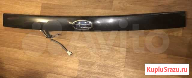 Накладка багажника с камерой Subaru Forester SH Санкт-Петербург - изображение 1