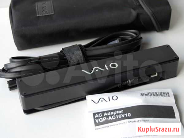 Блок питания для ноутбука, sony vaio VGP-AC16V10 Раменское - изображение 1