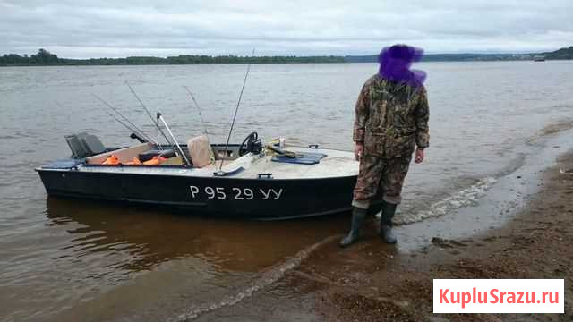 Продам комплект катер+ прицеп + мотор+эхолот Ижевск - изображение 1