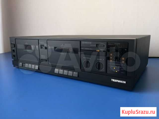 Telefunken HC685T, винтажная двухкассетная дека Барнаул - изображение 1