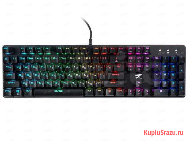 Новая Kailh Red клавиатура ZET gaming Blade Челябинск - изображение 1