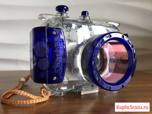 Canon ixus 55 + Seashell SS-1 для дайвинга Новосибирск - изображение 1